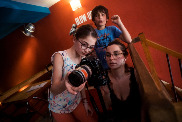 Stage Aquarium ciné-café - Réalisation