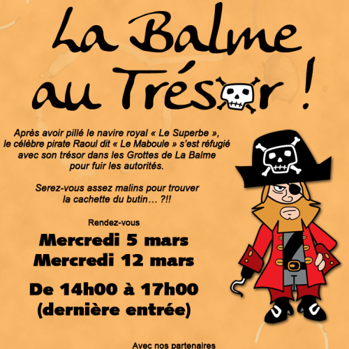 Grottes de la Balme chasse au trésor