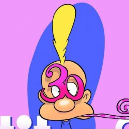 Affiche Exposition Titeuf 30 ans de mèche