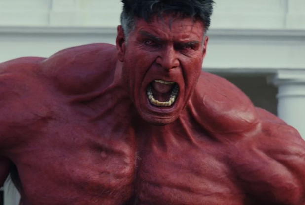 Captain America : Brave New World - Harrison Ford en Hulk