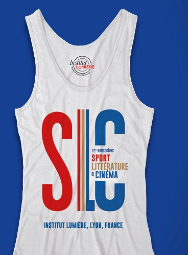 Festival Sport, Littérature et Cinéma 2025 : Affiche avec l'illustration d'un maillot de sport