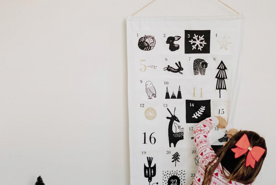 Calendrier de l'Avent réutilisable