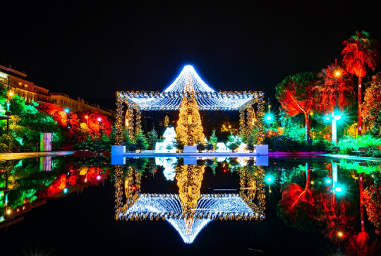 Le Marché de Noël de Nice et ses illuminations