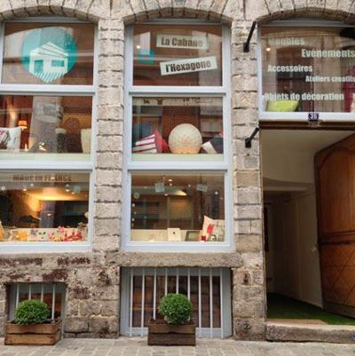 Façade de la Cabane de l'Hexagone