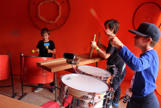 Mini Rock en Seine 2014 - Percussions