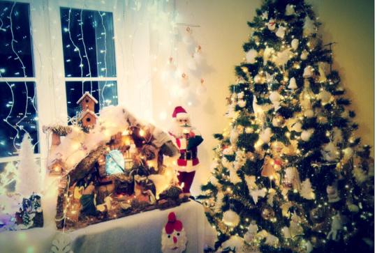 Concours mon beau sapin 2014 - Solal et Anouk