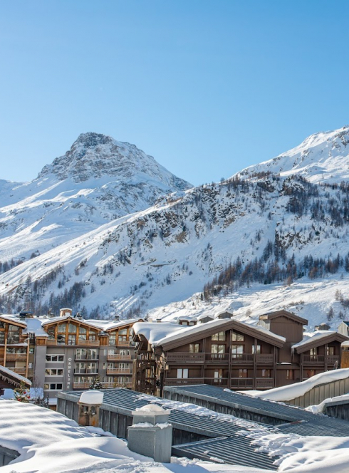 Vue sur la montagne de l'Hôtel Le Val d'Isère