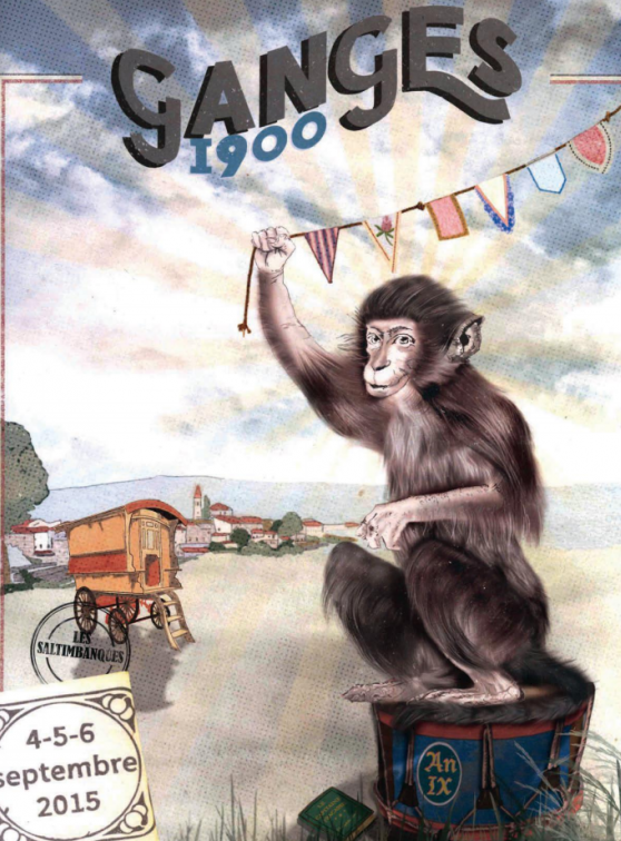 Ganges 1900 : affiche 2015