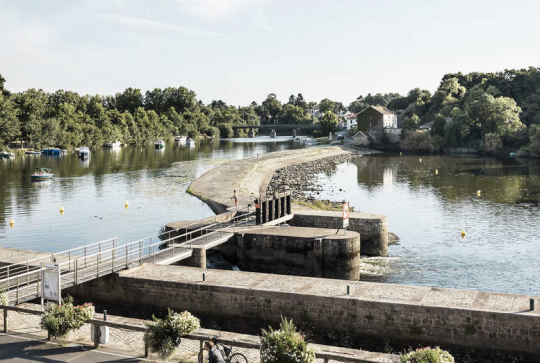 Voie verte de Nantes au Vignoble : Vertou Chaussée des moines