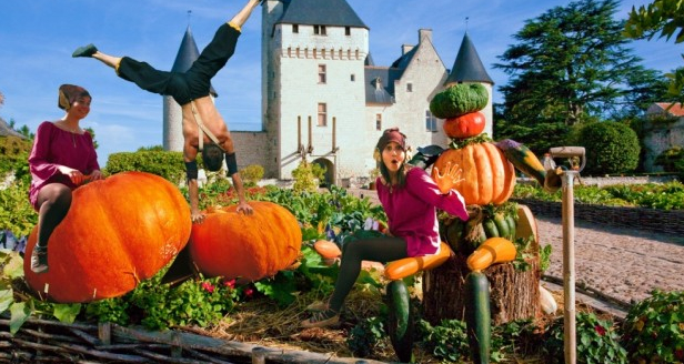 Fête de la citrouille à Rivau
