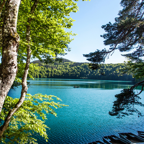 Lac Pavin en famille