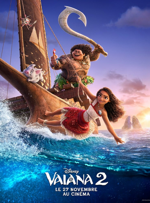 Vaiana 2 : affche finale