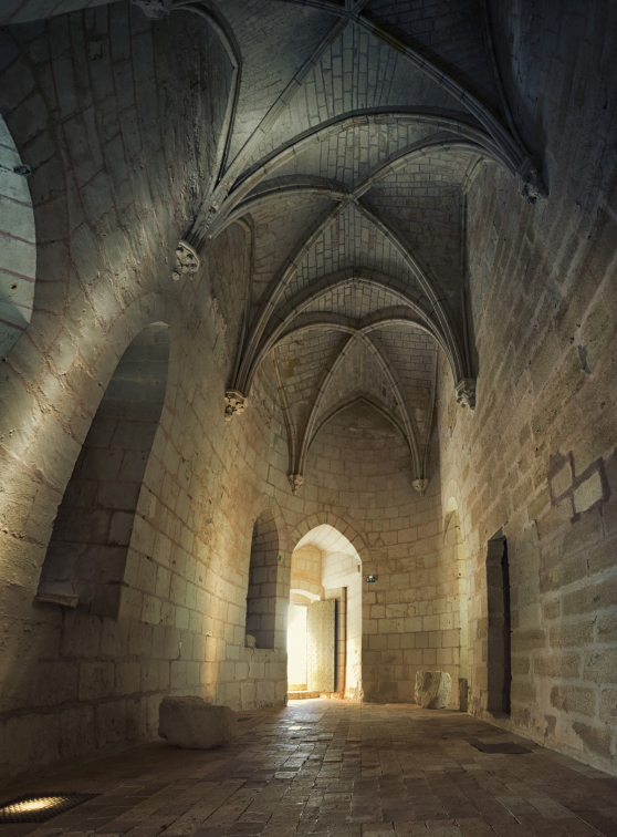 Forteresse de Chinon de l'intérieur
