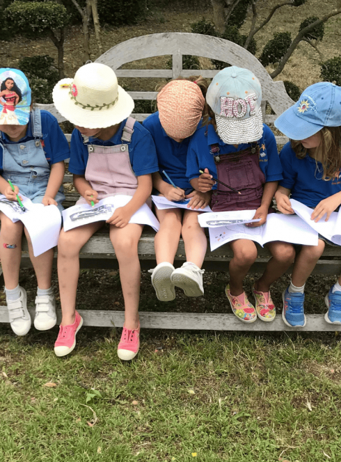 Pâques ay chateau de Flaugergues