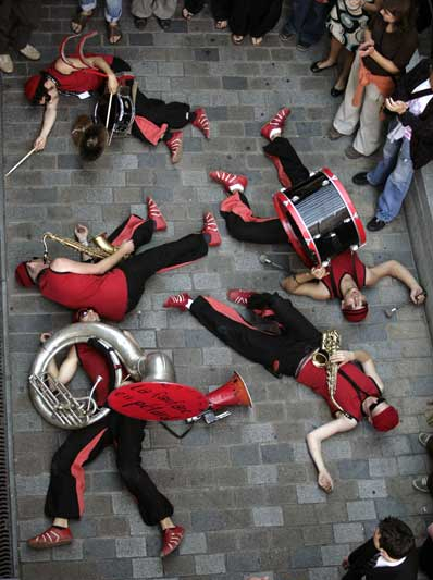 La fanfare en pétard