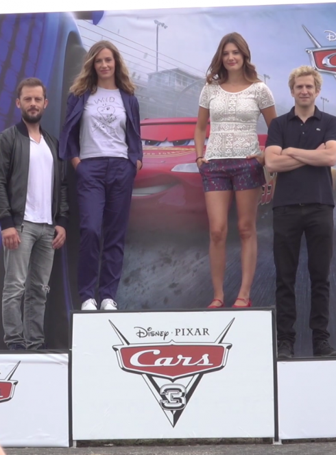 Cars 3 : le casting français au karting