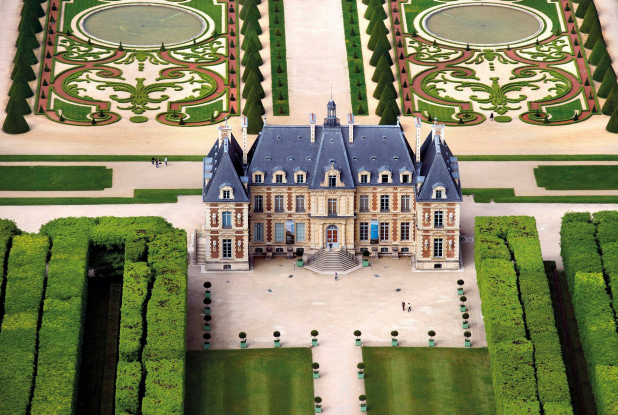 Domaine départemental de Sceaux : vue d'en haut