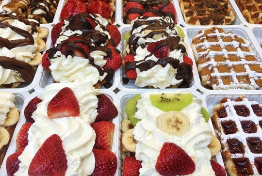 Gauffres Bruxelles ©Justine Pinaud - Paulette