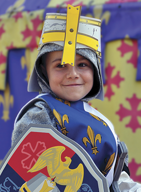 Nathan au Puy du Fou : rêve réalisé par l'Association Petits Princes