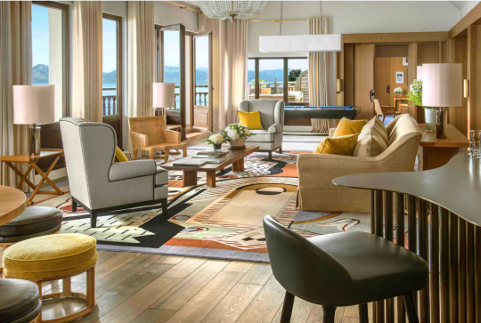 Vie de palace en famille