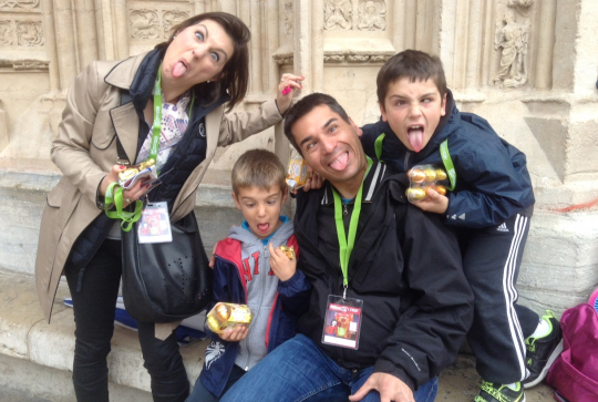 Chasse aux oeufs Vieux Lyon 21 avril 2014