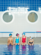 Aqua-Kin : enfants à la piscine