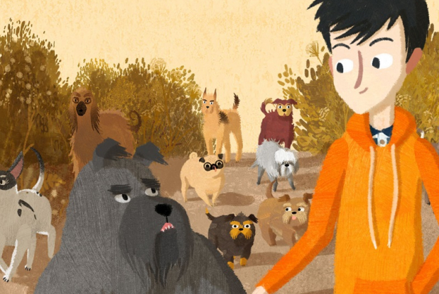 Jacob et les chiens qui parlent - Promenade