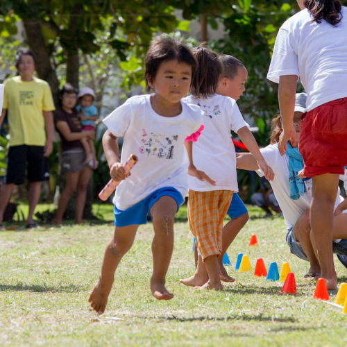 Olympiades familiales avec la Marelle