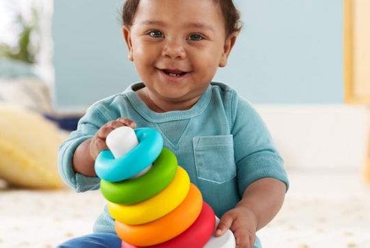 Mes premiers blocs et pyramide arc-en-ciel - Fisher-Price