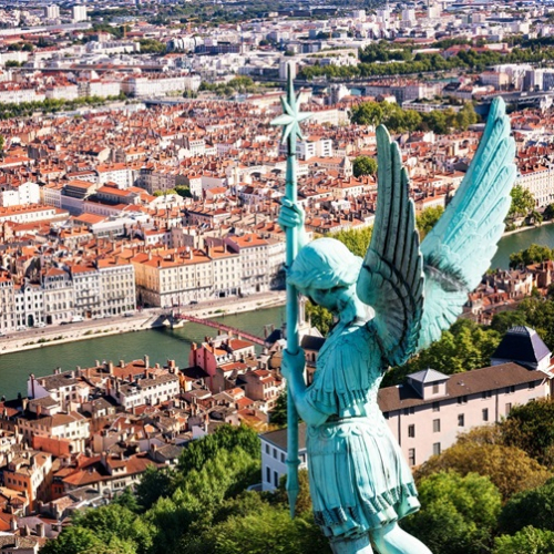 Lyon Journées Européennes du Patrimoine - vue depuis Fourvière