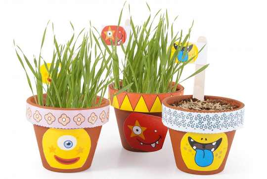 Coffret DIY Je fabrique mes pots monstres pour mon anniversaire