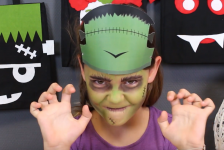 Halloween : maquillage du monstre de Frankenstein avec Grim'Tout