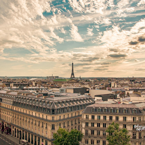Paris vue tour Eiffel