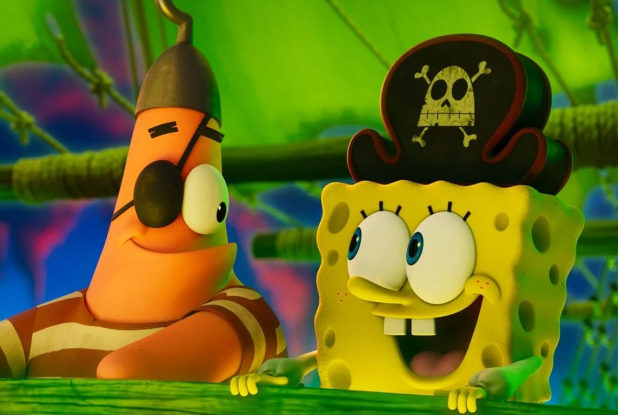 Bob l'éponge - Le film : un pour tous, tous pirates ! - Bob et Patrick