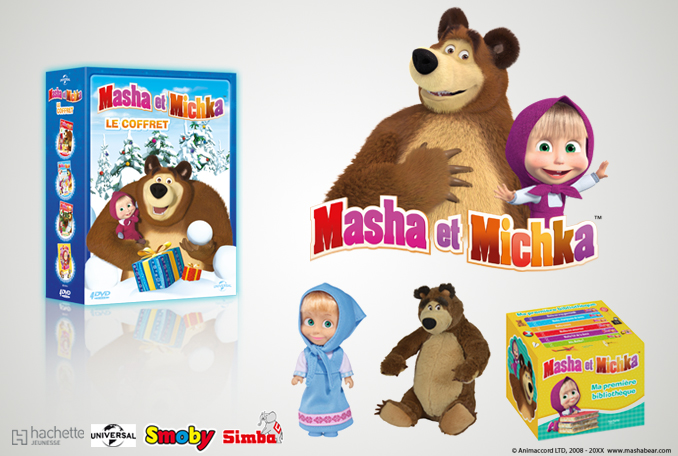 Gagnez des DVD et des cadeaux Masha et Michka - Citizenkid