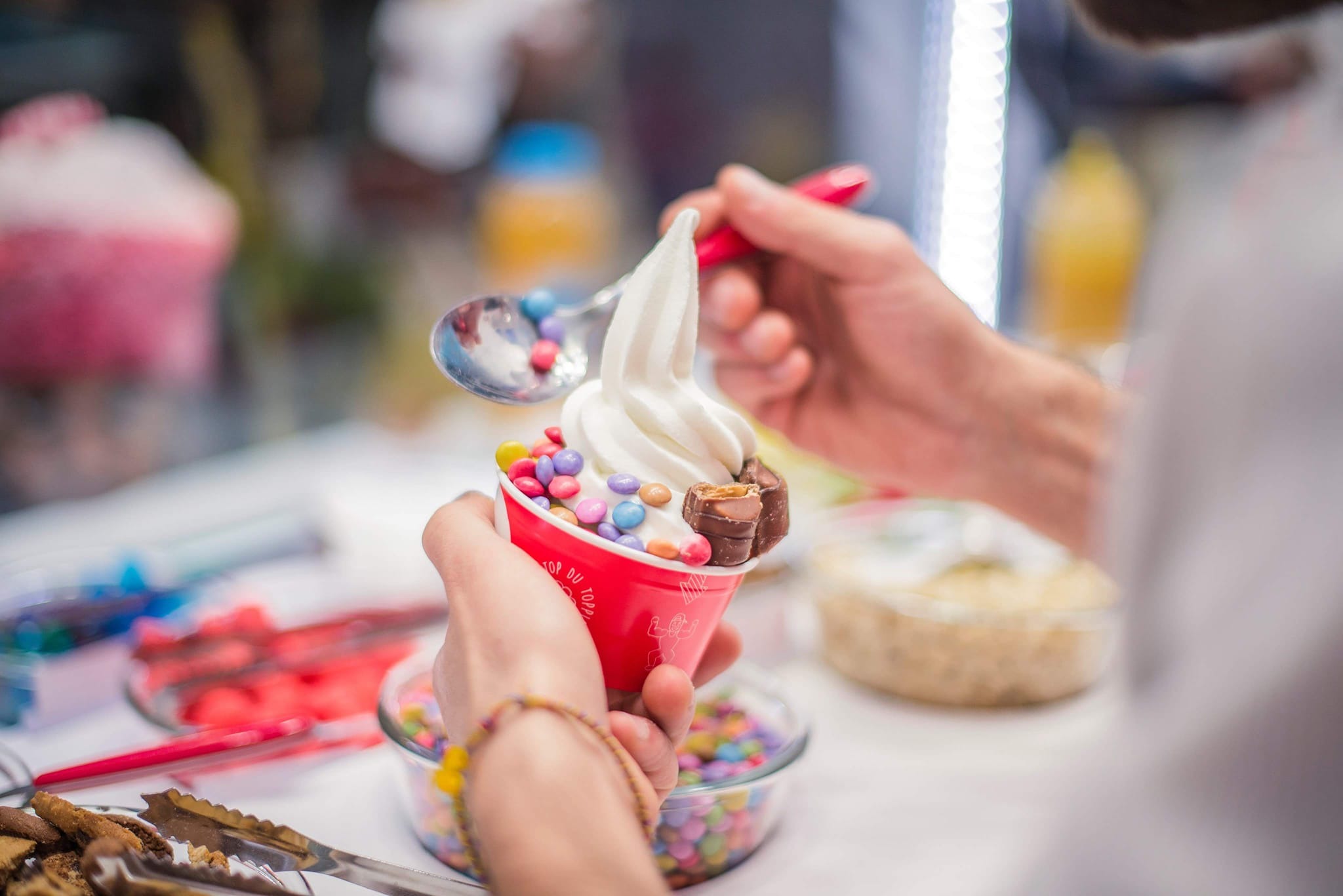 Yogurt Factory à Bordeaux Des glaces au yaourt sans matière grasse