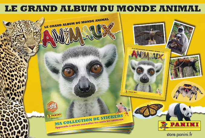 Collection de Stickers Animaux