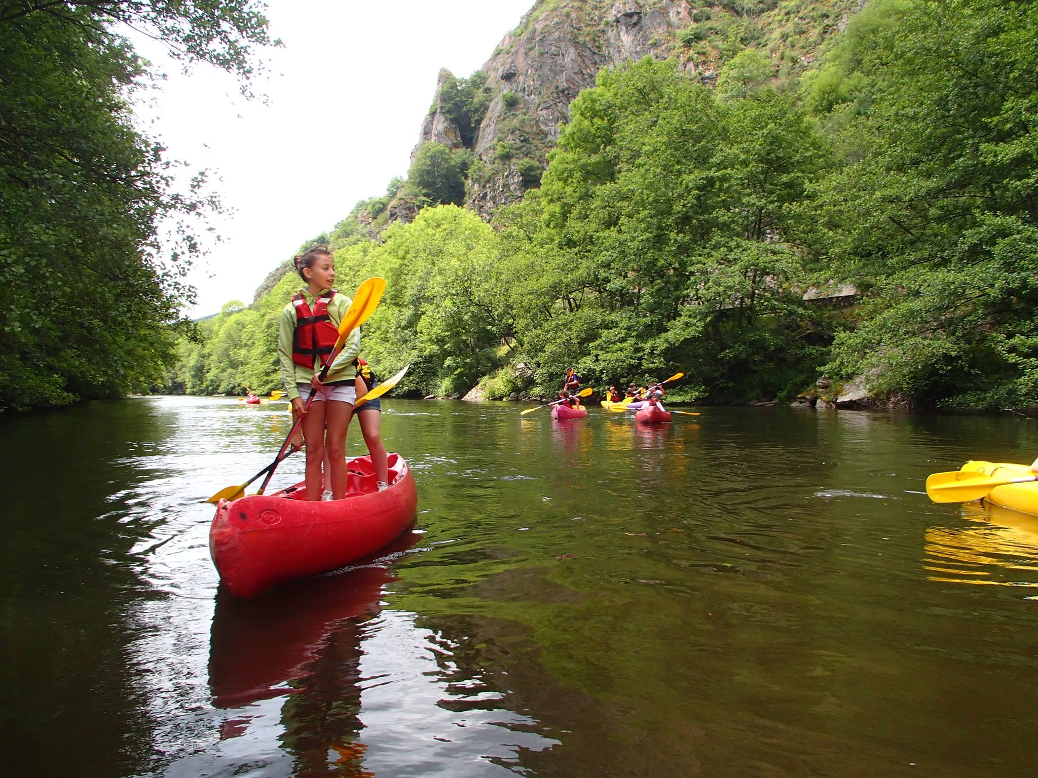 Sioule Loisirs location de canoë, kayak et VTT en Auvergne Citizenkid