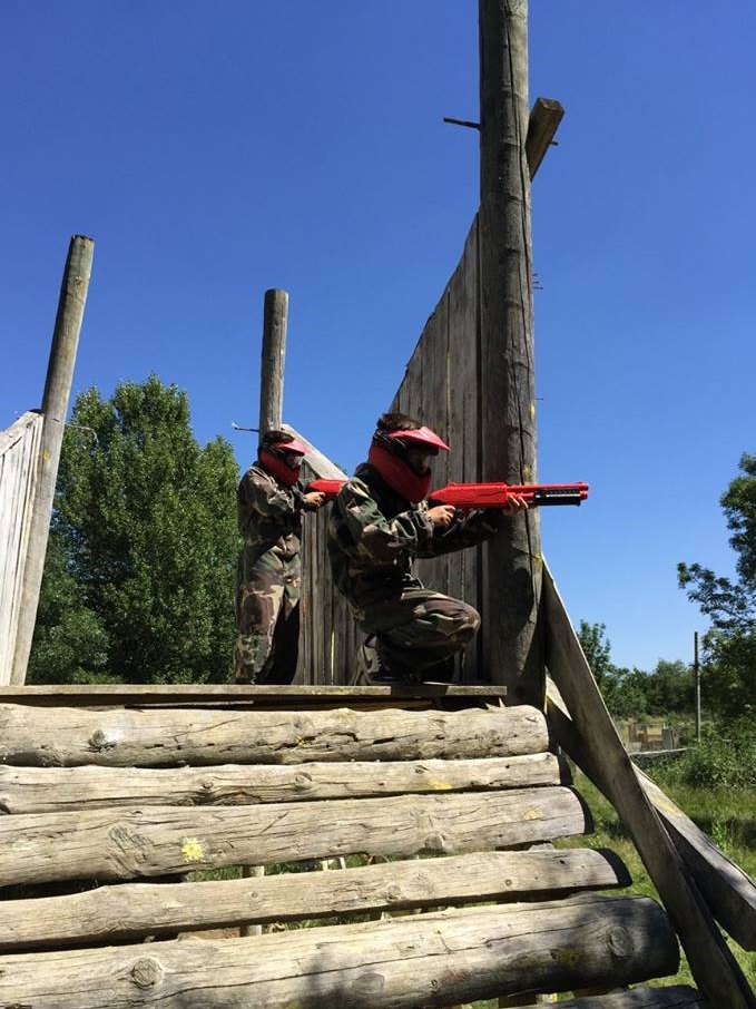 Aventure Paintball Park jeux et loisirs en plein air avec les enfants