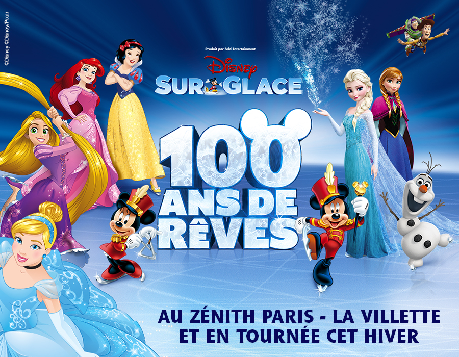 Disney sur glace revivez 100 ans de rêves avec les personnages Disney