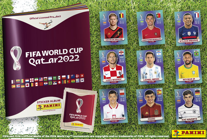 Album, stickers, cartes Coupe du Monde FIFA